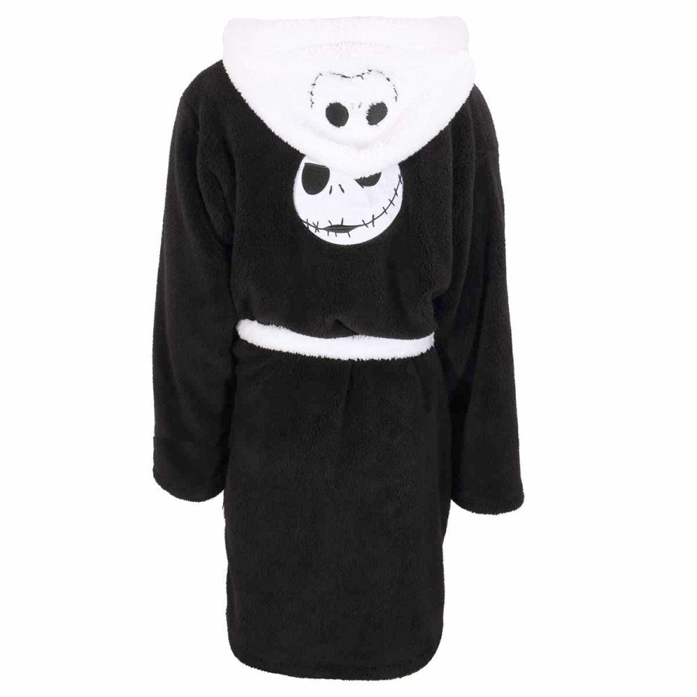 Disney The Nightmare Before Christmas - Jack Skellington Bademantel - Schwarz